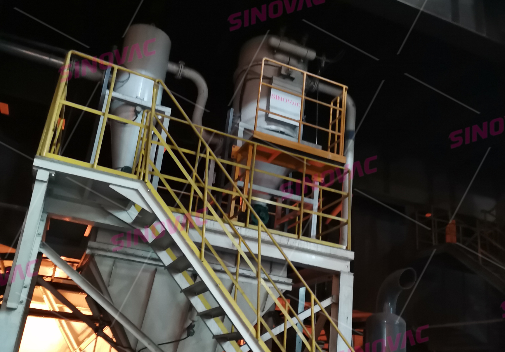 钢铁厂除尘系统选真空清扫系统