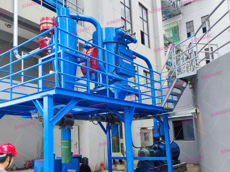 港口码头真空清扫系统