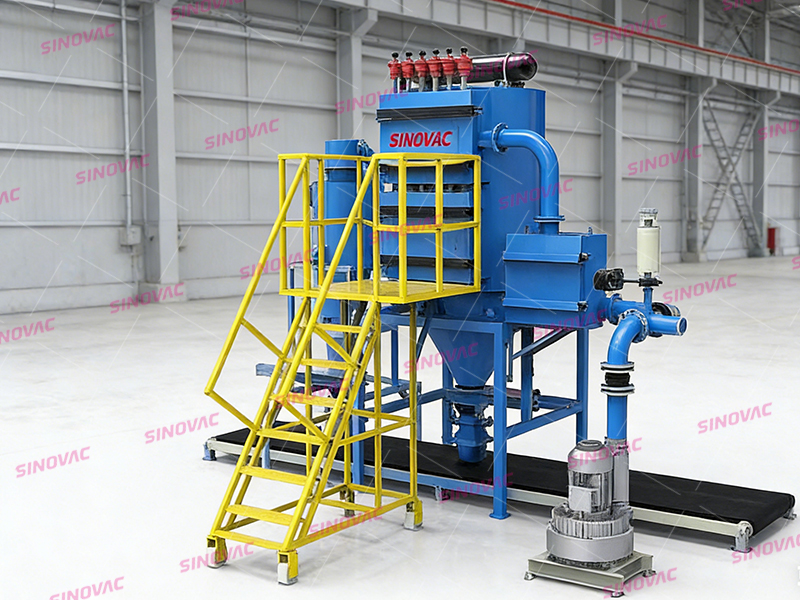 煤化工皮带廊真空清扫系统